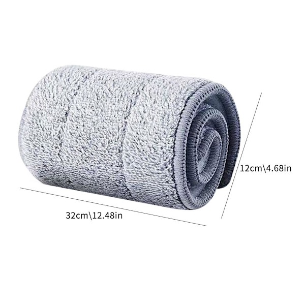 Ersättningsmopphuvud Mikrofiber Ersättningshuvud Golvrengöringsdukar D2C3 U2A6