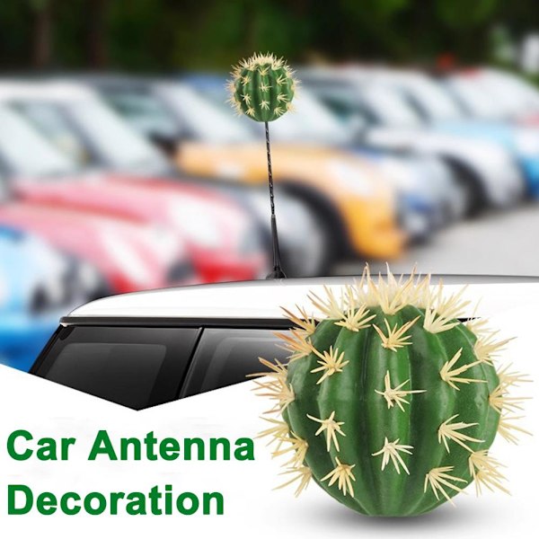 Kaktus Antennboll Söt Bilantenn Topper Antennboll
