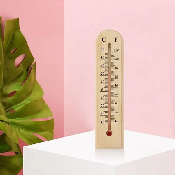Inomhus Termometrar i Trä Termometer Hot S4 M1U5