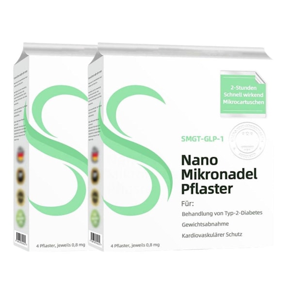 4X Oyikey Nano Micro Nålplåster SMGT-GLP-1 Micro Nål Plåster
