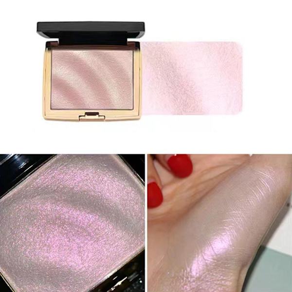 Stereo Highlighter Bronzing Palett för Enkel Nybörjarsmink Lot Y4 3 # Confidence Light 10g