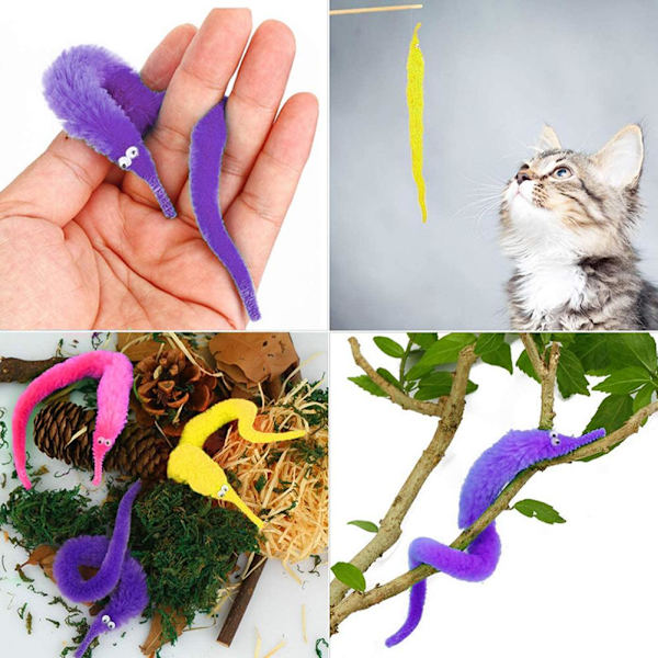 Magisk Mask Twisty Larv Sjöhäst Alv Magisk Rekvisita Svängande och rörlig sjöhäst barnleksak random one-size