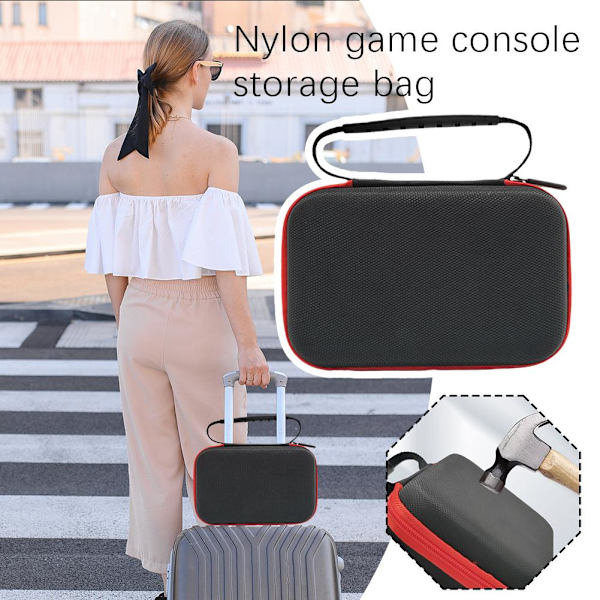 för RG406v RG40xxv RG405v Nylon spelkonsol förvaringsväska^ F2D2