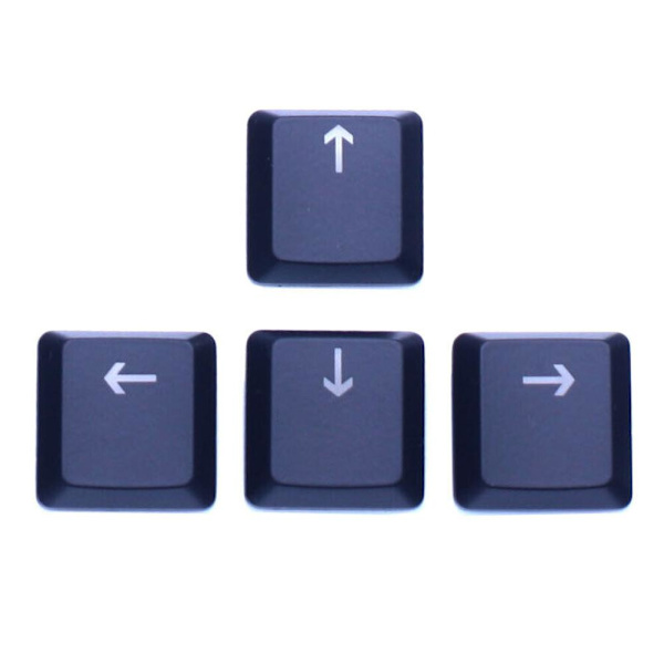 1 komplett set original genomskinliga nyckelkapslar för Logitech Keyboard G WASD one-size