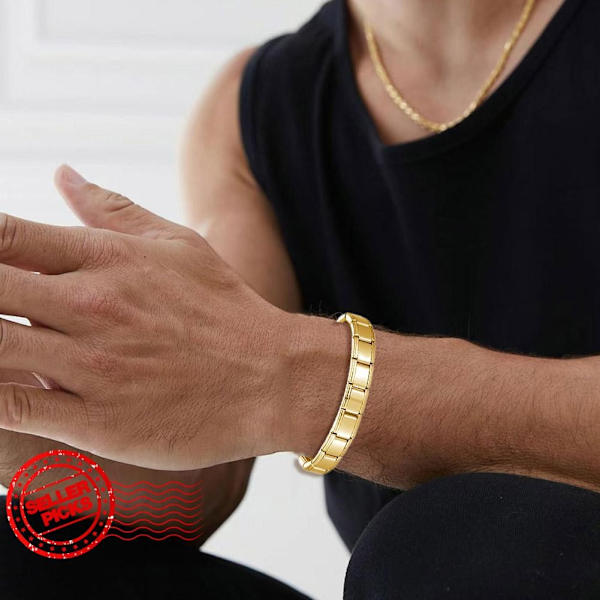 Italienskt modulärt klockarmband i rostfritt stål och amerikansk skarvning avtagbart elastiskt D0K3 Rose golden 1pcs