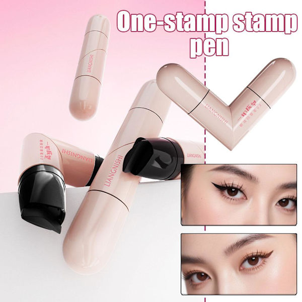 One-touch Stämpel Eyeliner Penna Utbytbar Bläckpatron Effektiv Ma 02 1pcs