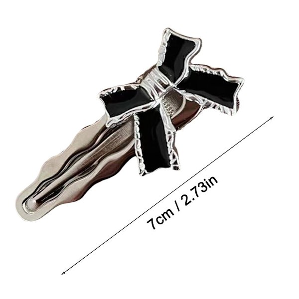 Hårnål Metall Rosett Personlig Design Lätt Lyx Hår D2E0 Tillbehör S5 N5K2 White One size