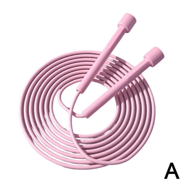 Lättviktigt hopprep för träning - Snabbhoppning med plast pink 1pc