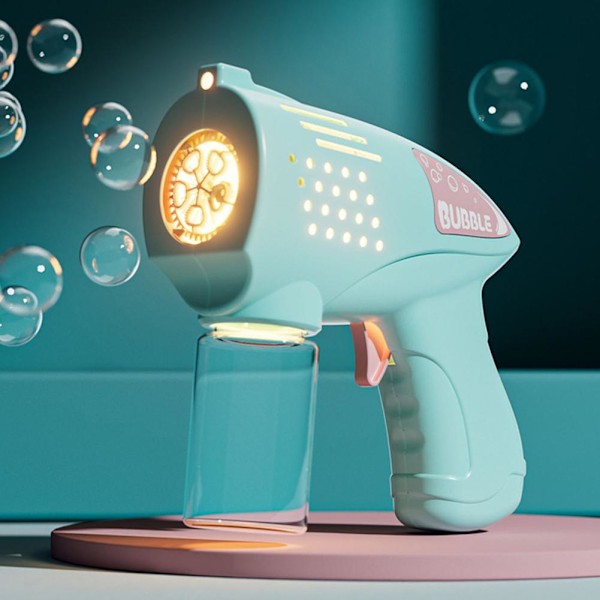 Automatisk porös rymdbubbleleksak för barn [utan leksaksvatten] Bubble L4c3 Green 1pcs