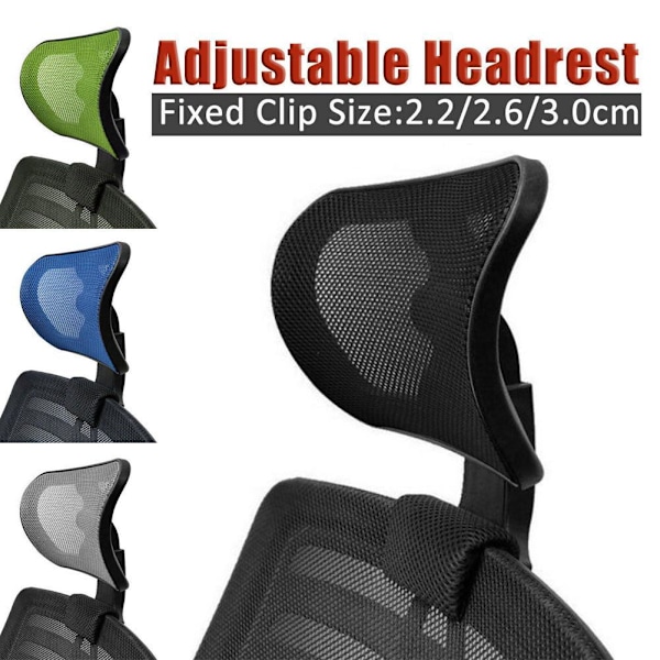Kontorsstol med andningsbart ergonomiskt nackstöd, justerbar N2V1 Acces black 2.2