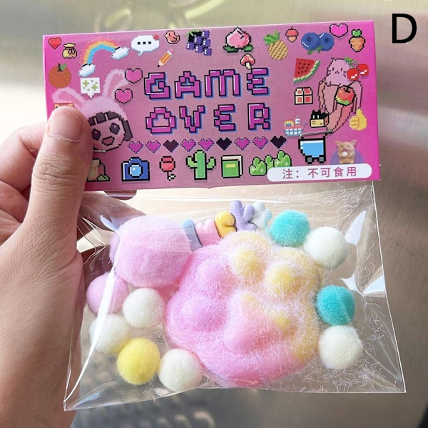 Squishy Stor Katt tass Isbit Stressavlastning Leksaker R0C6 D one-size