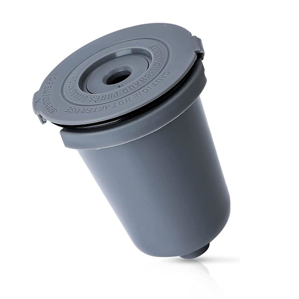 Återanvändbara K-Cup Filter Pods för Enkel Servering Cafe för Cuisinart Grå# Kaffe .UK