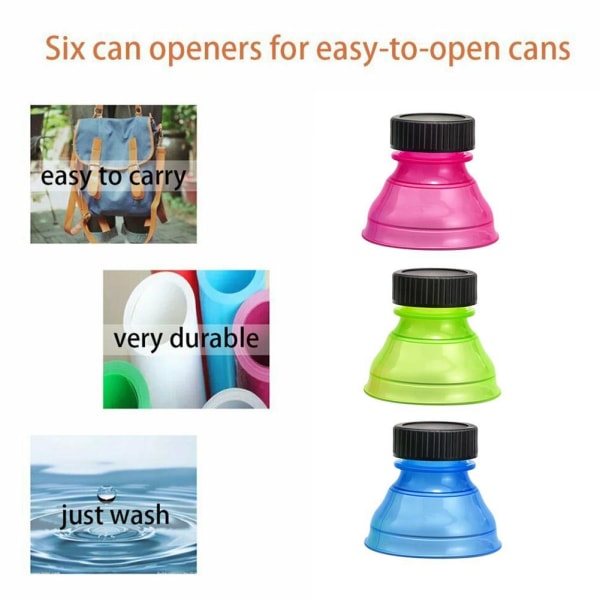 Snap Bottle Top Can Cover lock Fizz Coke Caps Soda Lock Reus Multi-colorA One-size