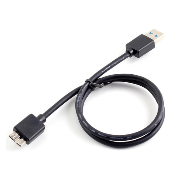 USB3.0AM till MicroB mobil hårddisk Datakabel USB3.0 datakabel BLACKA 0.2M
