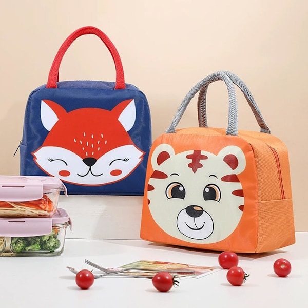 Lunchväska Handväska Lunchlåda Väskor, W1B7 E9F6 black fox One size