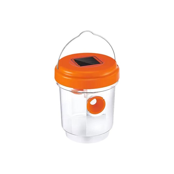 Solardriven getingfälla lampor Vattentät Utomhus Hängande Fälla Bi Hornet! orange onesize