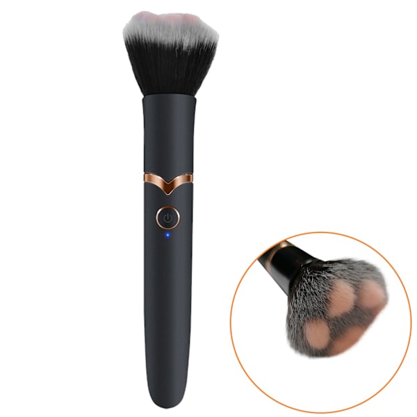 Elektrisk sminkborste foundation smink ansiktsmakeup skönhet till red One-size