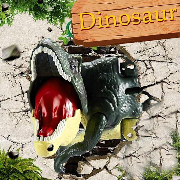 1 st Drake Ryter Trycker För Att Skaka Huvudet Dinosaurieleksaker Kreativ Teleskopisk Mekanisk Fjäder Z8T5
