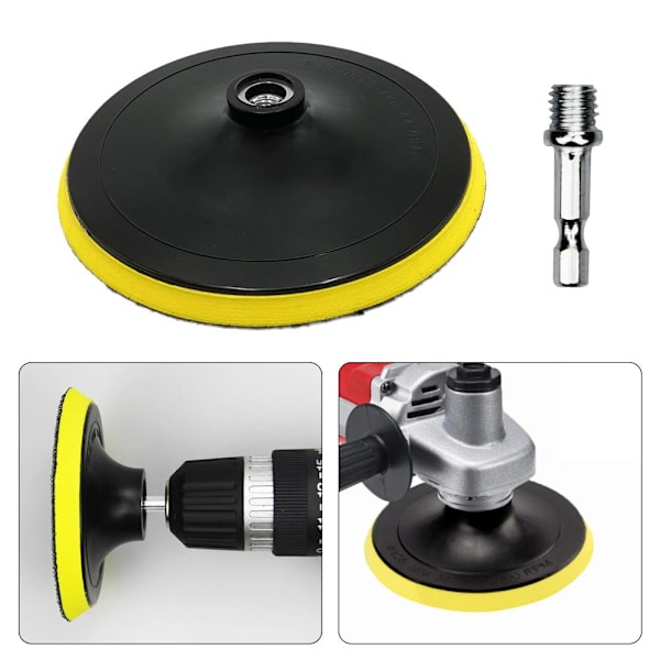 Bilpolerare Gross Wool Wheel Mop Polerkuddar För Drill Buffe 3inch M10 one-size