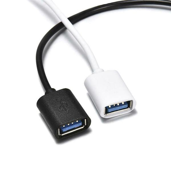 OTG USB-C 3.1 Hane Typ-C till USB Adapter 3.0 A Hona Konverterare 2025 DataUS2025 white one-size