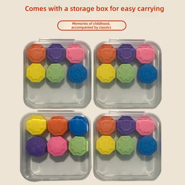 24 st/12 st Koreansk Traditionell Lek Gonggi Jack Stone Stenar Set Med Rund Ask colourA 12pcs