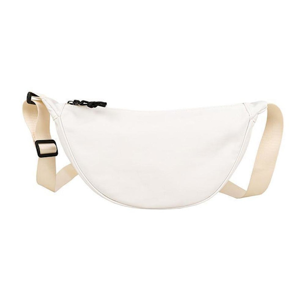 Bärbara dumplingväskor för fashionabla kvinnor och män, idealiska för arbete Prof R3F1 W A5H5 white one-size