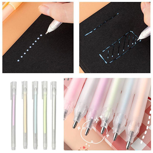 Snabbtorkande Färg Roller Spot Lim Penna 2024 Ny Enkel Kontroll Precision Lim V9X9 Glue pen for core 1pcs