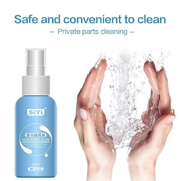 Navy Toy & Body Cleaner Hygienisk Skonsam Rengöring för Intima Leksaker 50ml Hot N7