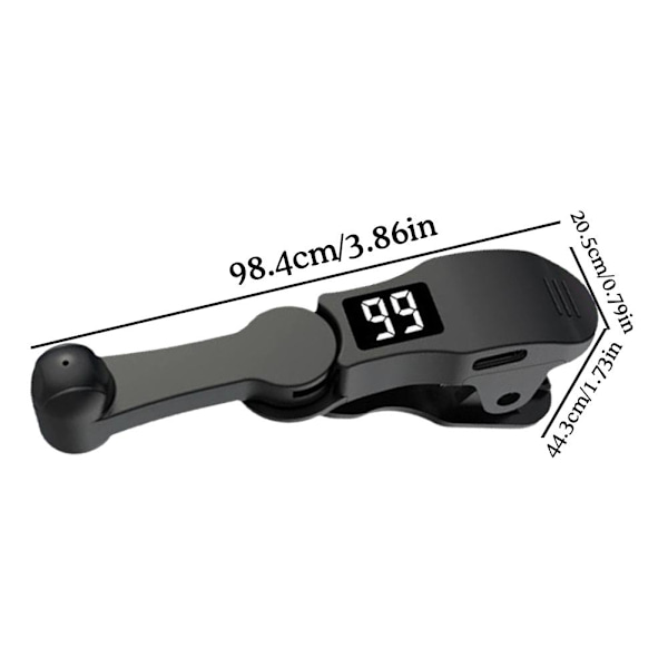 Auto Clicker Liker För Smartphone Snabbklick Cell Clicker J4Y2 Telefon Q1C8 black B-02 Digital display