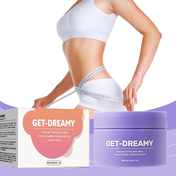 3 st GET-DREAMY Overnight Toning Body Whip 200 ml Kroppsfirm