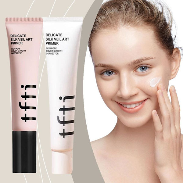 [tfit] Hydrate / Delicate Primer / Cotton Veil Base 100ml / Koreansk Kosmetika.hot White 1pcs