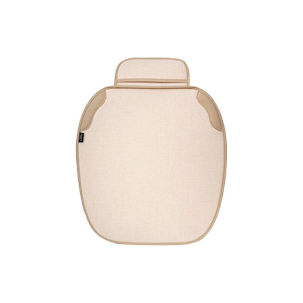 ﻿ Bil Andningsbar Lin Sitsöverdrag Fyrsäsonger Fram Sätesskydd Kudde D8 Beige 1pcs