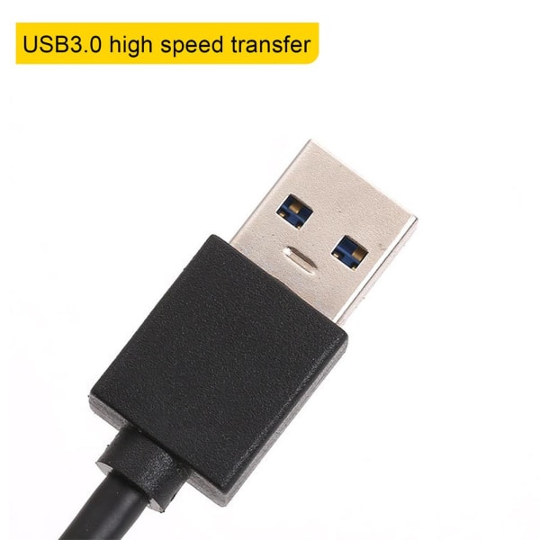 USB3.0AM till MicroB mobil hårddisk Datakabel USB3.0 datakabel BLACKA 0.2M