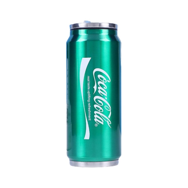 【HET】 Vakuumkopp i rostfritt stål Kreativ vattenflaska kaffekopp green  350ML