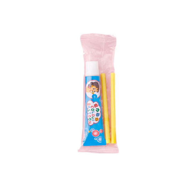 Barnens dag present Tecknad färgglad bubbelgummi T0Z2 Blue 1pcs