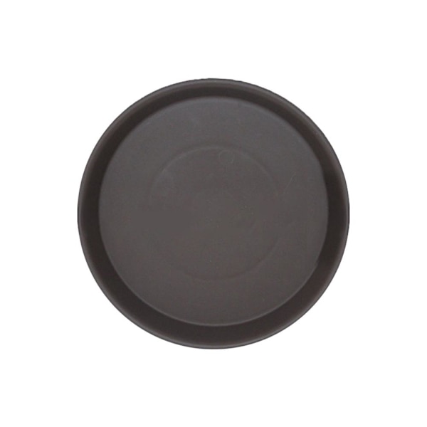 12-pack Växtfat 8 10 12 tum Plast Växtbricka, Robust och 12 inch coffee color 1pcs
