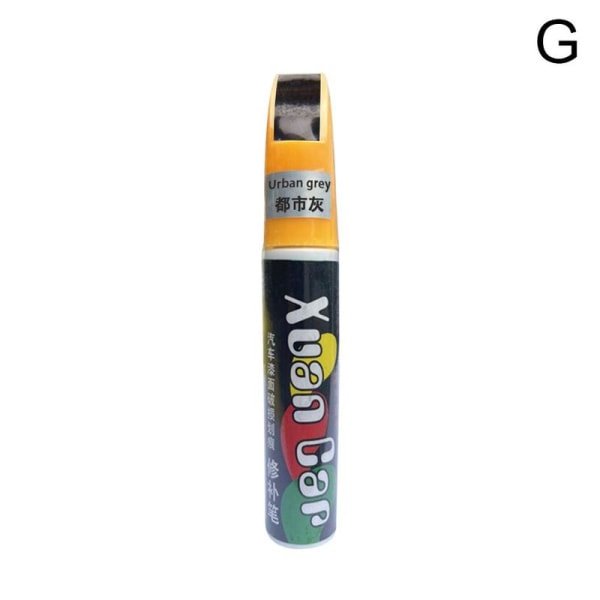 Bilfärg Fix Penna Autolack Reparation Borsta upp Scratch Tool DIY Re silver gray One-size