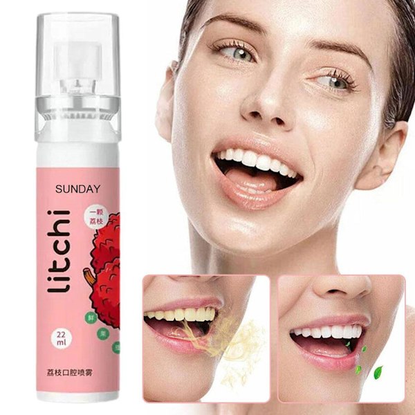 Munspray för att ta bort dålig andedräkt och ge långvarig fräschör red 22ml