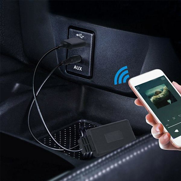 Trådlös Bluetooth-mottagare Adapter USB 3,5 mm Jack Audio Högtalare AUX 2025 J8Z0