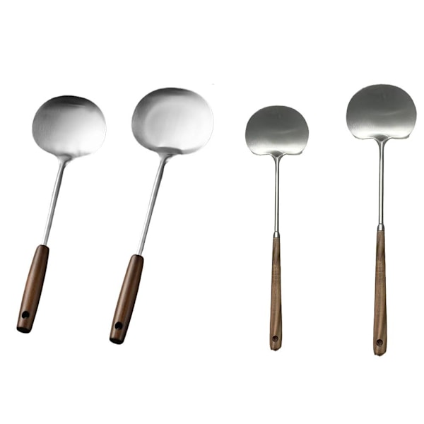 Hushållssvamp Spatel Woksked Special Kock Woksked Skyffel- C 1pcs