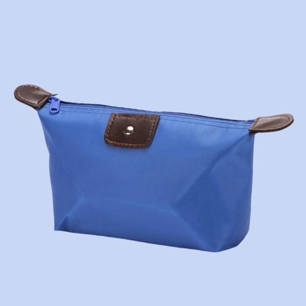 【cod】 Clutchväska Stor Kapacitet Högkvalitativ Socker Smink Portabel Sommar Damväska Liten A8y7 Blue One size