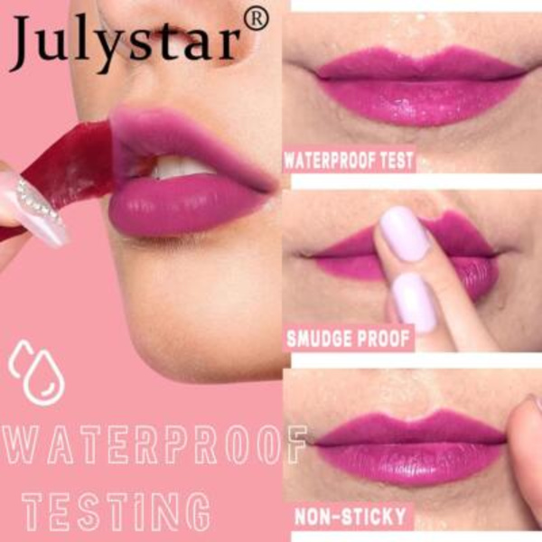 NYTT Läppstift Peel off Lip Tint Stain Tattoo Färg Vattentät Långvarig 02 2ml