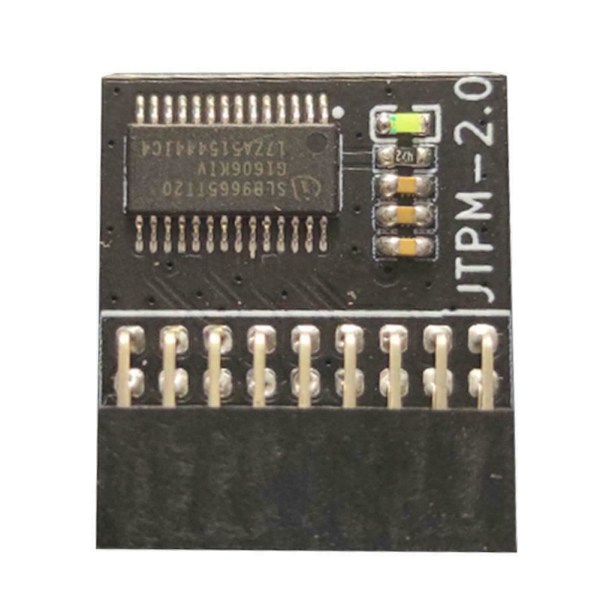 GIGABYTE GC-TPM2.0_S 2.0 TPM-modul (12-stifts 12-1) LPC-plattform 2.0 E7G3 TPM H5J6 FOR MSI LPC 14 PIN One-size