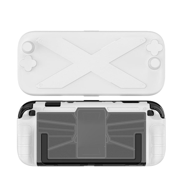 Lämplig för Switch 2 Spelkonsol Skyddsfodral Anti All Fall Inclusive H8V6 white 1pcs