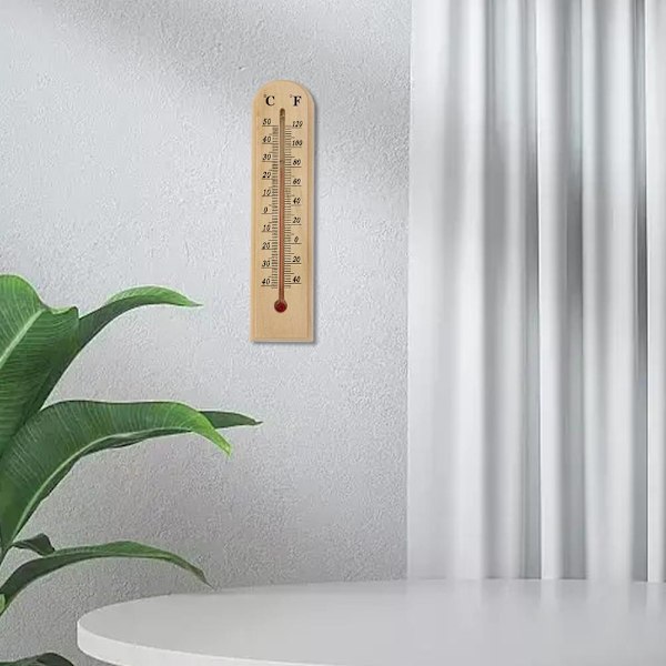 Inomhus Termometrar i Trä Termometer Hot S4 M1U5