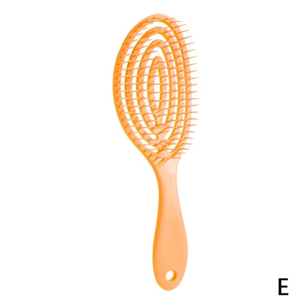 Elastisk massagekam, trasslig hårkam, trasselhårborste, purple 1 pcs