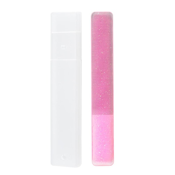 Nano Glas Nagelfil Sandpapper Polerande Buffer Block Nagelfil Manikyrverktyg C 1pcs