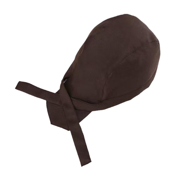 Kock Servitör Hatt Restaurang Kök Bandana Servitörer Restaurang Full Sushi Hatt Pirat Servitriser N5f4 brown 1pcs