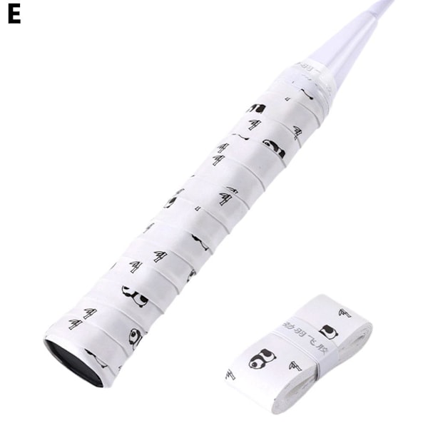 Badminton Tecknade Greppband Klibbiga Halkskydd Slitstarka D7 Panda 2 1pc