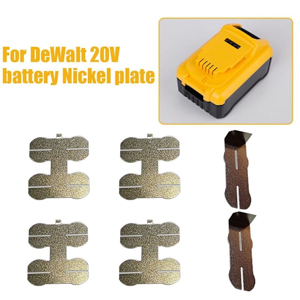 1 Set för DEWALT 20V Batteri DCB208 8.0AH Special Nickelplåt H